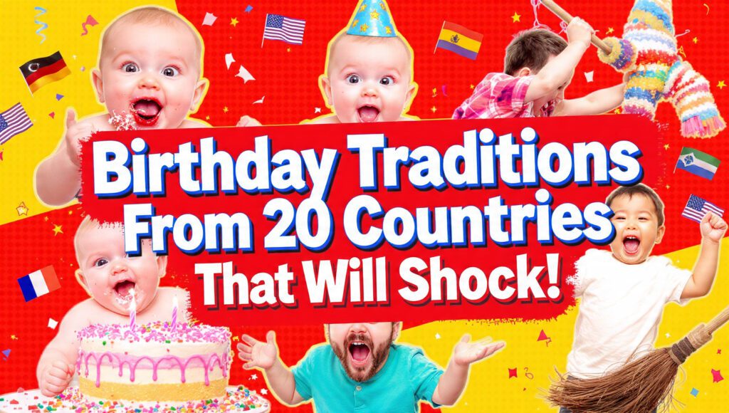 Birthday Traditions From 20 Countries That Will Shock You
